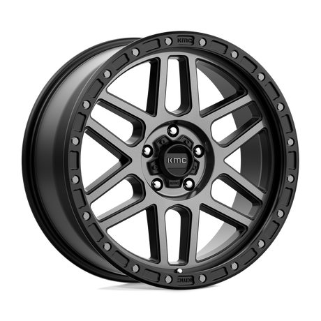 KMC KM544 MESA - Satin Black W/ Gray Tint-Wheels-KMC-KM54429050418-Dirty Diesel Customs