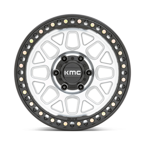 KMC KM549 GRS - Machined W/ Satin Black Lip-Wheels-KMC-Dirty Diesel Customs