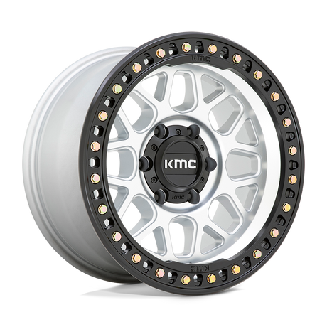 KMC KM549 GRS - Machined W/ Satin Black Lip-Wheels-KMC-KM54929050500-Dirty Diesel Customs