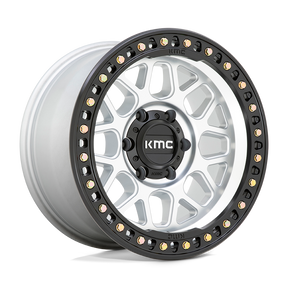 KMC KM549 GRS - Machined W/ Satin Black Lip-Wheels-KMC-KM54929050500-Dirty Diesel Customs