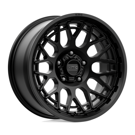 KMC KM722 TECHNIC - Satin Black-Wheels-KMC-KM72229050700-Dirty Diesel Customs
