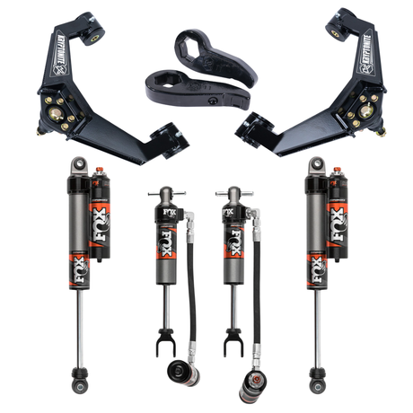 Kryptonite 2011-2019 Stage 3 Leveling Kit with Fox 2.5 Performance Elite Shocks