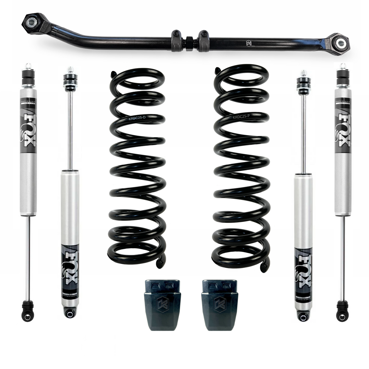 ベノムショック(15P) 2014-2026 Cummins Stage 2 Leveling Kit with Fox 2.0 Perfo