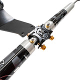 2005-2026 Powerstroke F-450/F-550 Dual Steering Stabilizer Kit with Fox 2.0 Shocks (KRF-DSS-45-S)