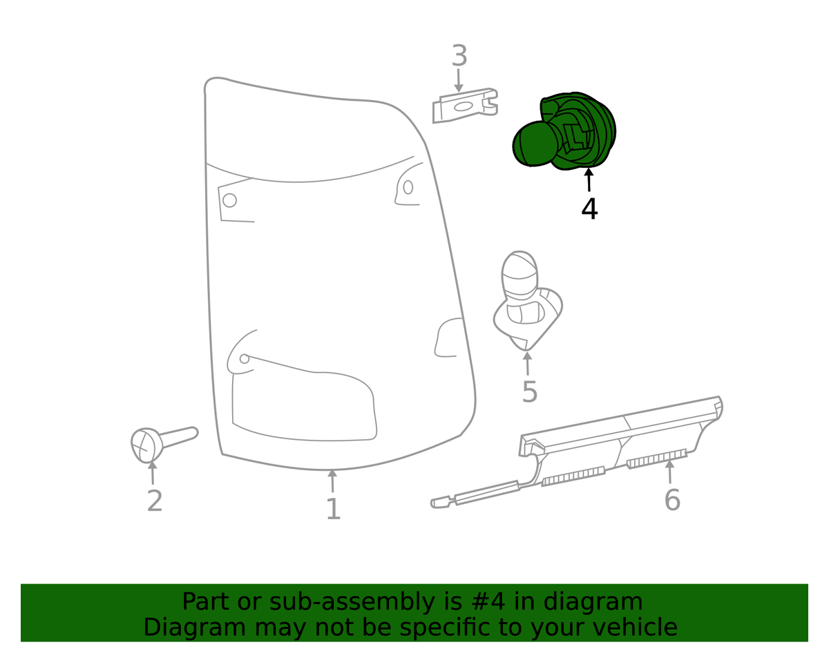2019-2024 Cummins Reverse Light Bulb (L0007440) view 5