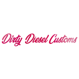 Dirty Diesel Customs Banner Sticker