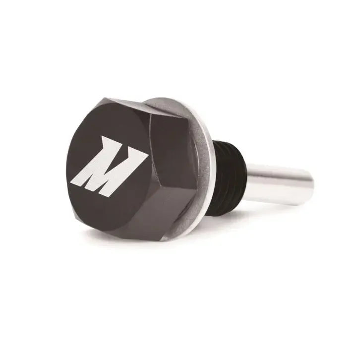 Magnetic Black Oil Drain Plug M12 x 1.75 (MMODP-12175BBK)-Oil Drain Plug-Mishimoto-Dirty Diesel Customs