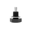 Magnetic Black Oil Drain Plug M14 x 1.5 (MMODP-1415B)-Oil Drain Plug-Mishimoto-Dirty Diesel Customs