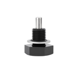 Magnetic Black Oil Drain Plug M14 x 1.5 (MMODP-1415B)-Oil Drain Plug-Mishimoto-Dirty Diesel Customs