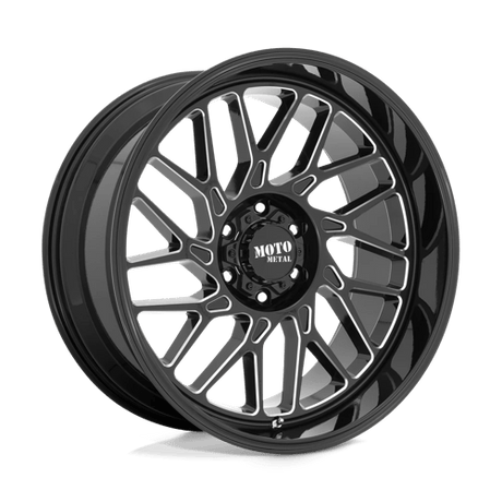 Moto Metal MO805 - Gloss Black Milled-Wheels-Moto Metal-Dirty Diesel Customs