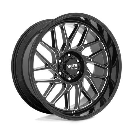 Moto Metal MO805 - Gloss Black Milled-Wheels-Moto Metal-Dirty Diesel Customs