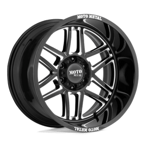 Moto Metal MO992 FOLSOM - Gloss Black Milled-Wheels-Moto Metal-Dirty Diesel Customs