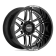 Moto Metal MO992 FOLSOM - Gloss Black Milled-Wheels-Moto Metal-MO99221068318N-Dirty Diesel Customs