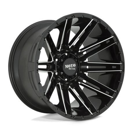 Moto Metal MO998 KRAKEN - Gloss Black Milled-Wheels-Moto Metal-Dirty Diesel Customs