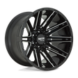 Moto Metal MO998 KRAKEN - Gloss Black Milled-Wheels-Moto Metal-MO99821050318N-Dirty Diesel Customs