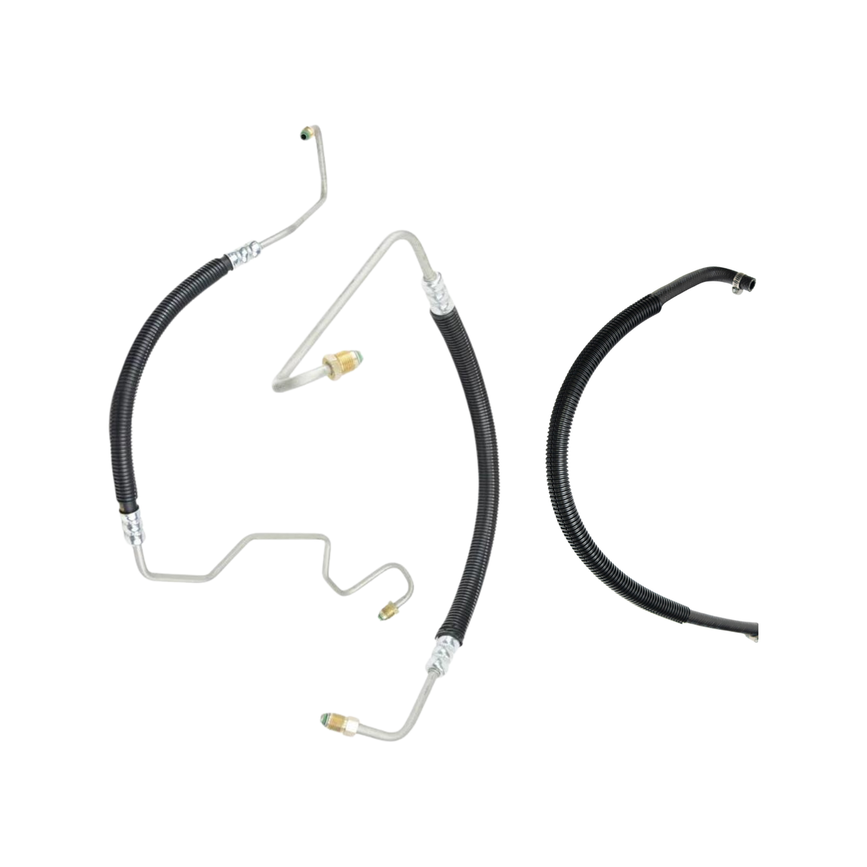 2011-2014 Duramax Power Steering Line Hose Kit (DMAX-PSL-1114BG+DMAX-PSL-1114PB+DMAX-PSL-1114RBP)