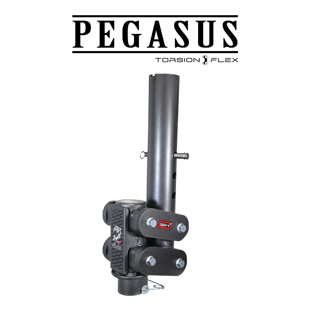 Pegasus Torsion Flex 5" Extension Gooseneck Coupler (GH-7004)-Towing Accessories-Gen-Y Hitch-Dirty Diesel Customs