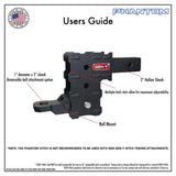 Phantom 5k Drop Hitch w/ 2" Shank (GH-102358)-Drop Hitch-Gen-Y Hitch-Dirty Diesel Customs