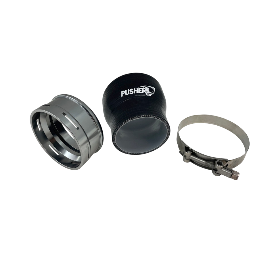 Powerstroke Throttle Valve Adapter for Pusher 6.7L Cold Side Charge Tube (PTVA)-Intake Accessories-Pusher-Dirty Diesel Customs