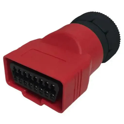 Pre-2016 Cummins Black Male to OBDII Female Adapter (SAE-J1962)-Adapters-EFI Live-Dirty Diesel Customs