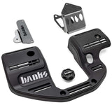 Banks engine cover with alternative mounting bracket for non-EGR 6.7L Cummins