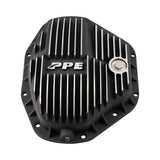 PPE 1994-2016 Powerstroke & Cummins Dana 80 10-Bolt Heavy-Duty Cast Aluminum Rear Differential Cover, brushed finish