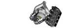 2020-2026 Powerstroke SPE S400 Emperor Turbo System render on 6.7L engine