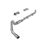 2001-2007 Duramax 4" Cat-Back Single Side Exit Exhaust w/ Muffler (S6004409)-Cat Back Exhaust System-MBRP-Dirty Diesel Customs