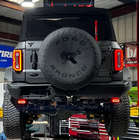 2020-2023 Ford Bronco Slim HALO Bar Kit: Red