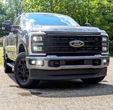 2023-2026 Ford Super Duty Fog Light Kit: RIGID SAE KIT- WHITE/ WHITE (Half STREET APPROVED/ Half Offroad)