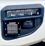 2020-2022 FORD F250-F450 Front Fog Light Kit - RIGID D SERIES AND SR-M SAE