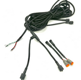 UNIVERSAL DUAL POLE UP-FITTER WIRE HARNESS - FORD / GM / RAM: UNIVERSAL
