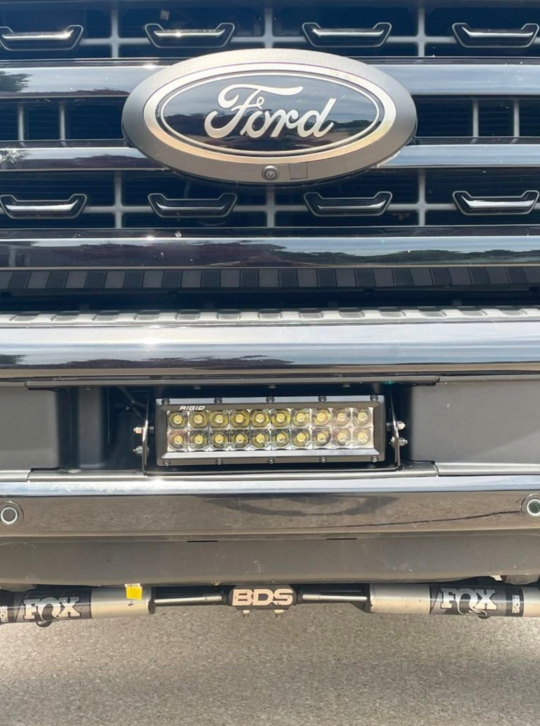 2020-2026 FORD SUPER DUTY FRONT CONVERTIBLE BRACKET: RIGID E-SERIES 10 IN LIGHT BAR