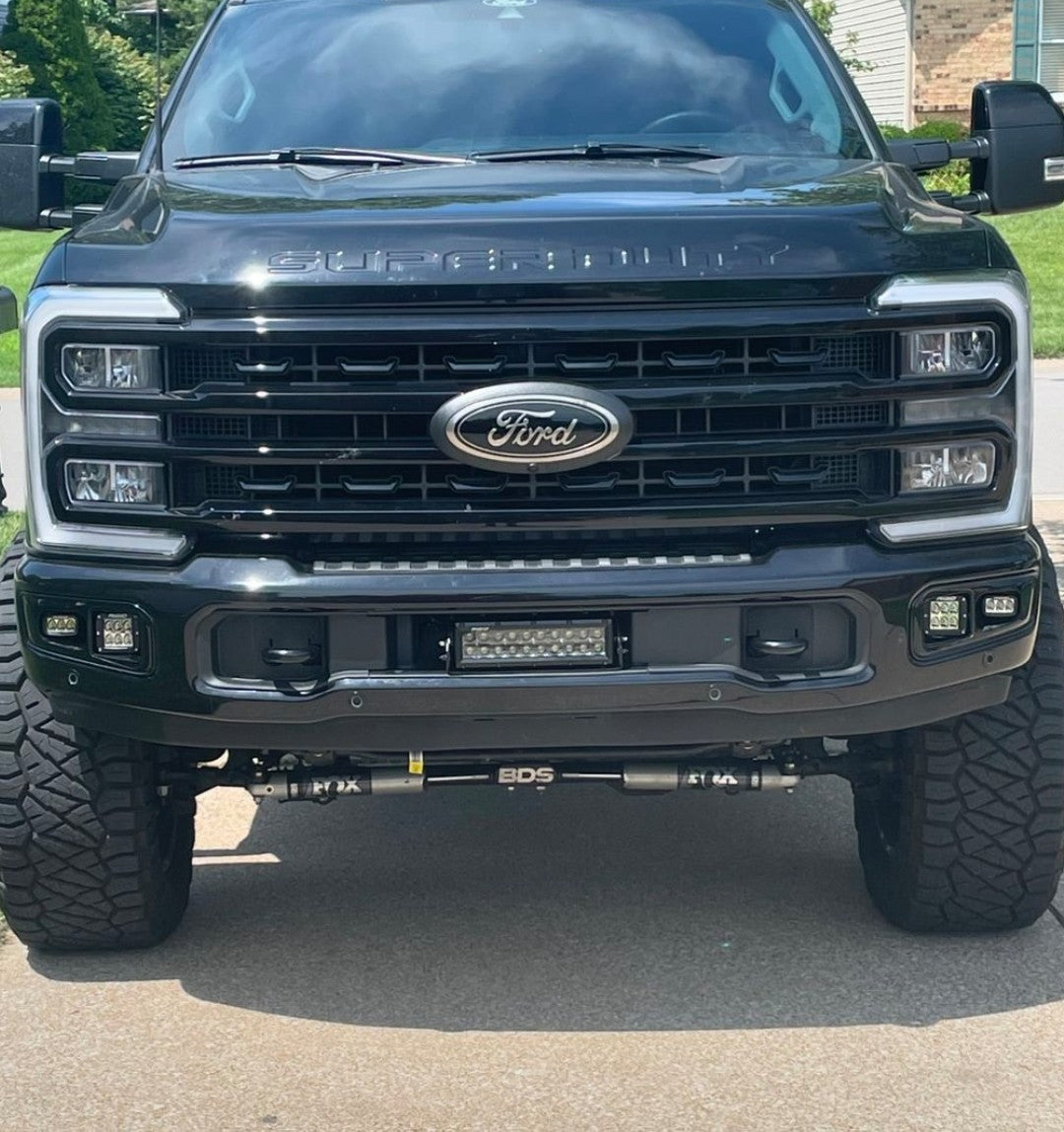 2020-2026 FORD SUPER DUTY FRONT CONVERTIBLE BRACKET: RIGID E-SERIES 10 IN LIGHT BAR
