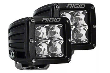 2017-2022 FORD SUPER DUTY A-PILLAR BRACKETS: RIGID D-SERIES 3 INCH CUBES