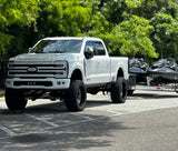 2023-2026 Ford Super Duty Fog Light Kit: RIGID SAE KIT- WHITE/ WHITE (Half STREET APPROVED/ Half Offroad)