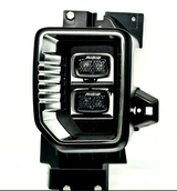 2020-2023 GMC 2500HD/3500HD FOG LIGHT KIT: RIGID SR-M COMBO - INCLUDES CONNECTORS FOR DIRECT OEM CONNECTION