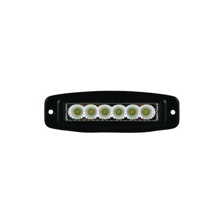 Straight 6 Flush Mount Flood Light (10-20050)-Work Lights-Speed Demon-Dirty Diesel Customs