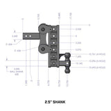 The Boss (Torsion-Flex) 10k Drop Hitch (GH-1014)-Drop Hitch-Gen-Y Hitch-Dirty Diesel Customs