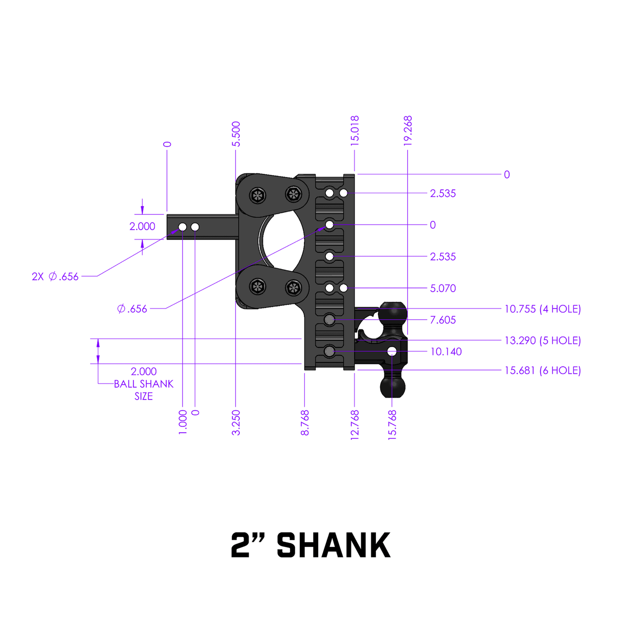 The Boss (Torsion-Flex) 16k Drop Hitch (GH-1224)-Drop Hitch-Gen-Y Hitch-Dirty Diesel Customs