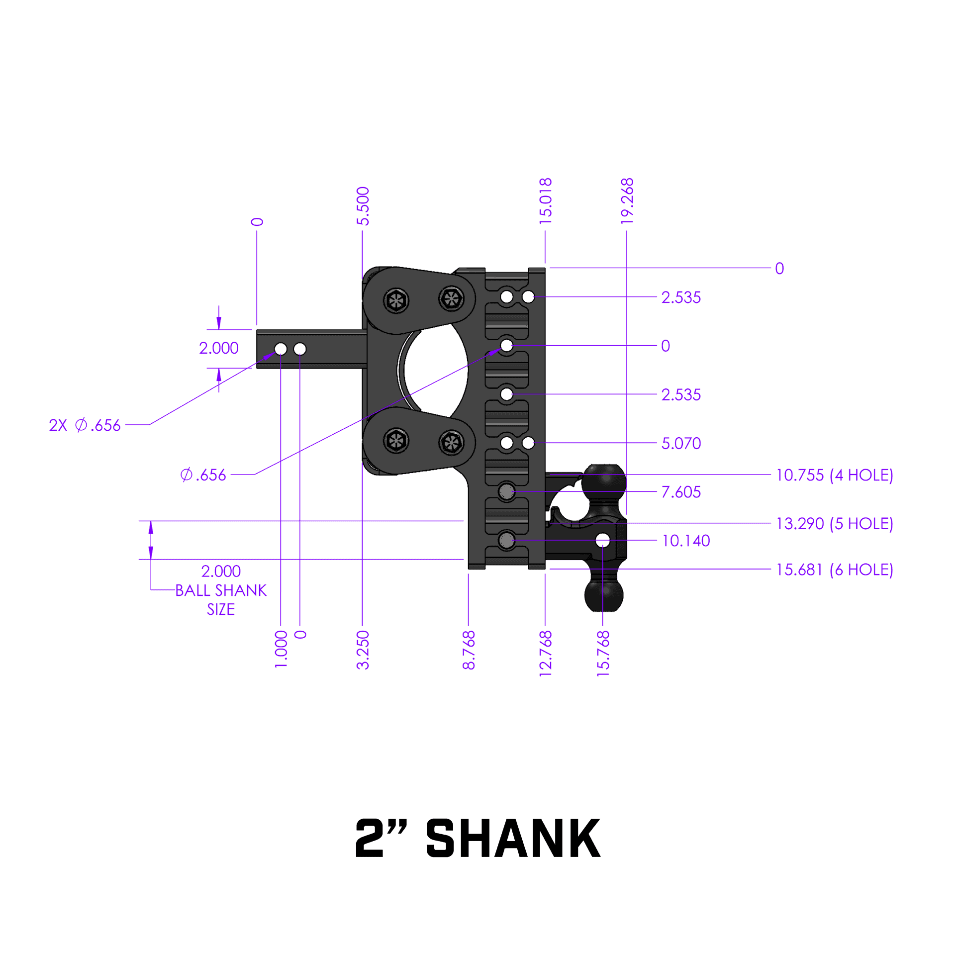 The Boss (Torsion-Flex) 16k Drop Hitch (GH-1224)-Drop Hitch-Gen-Y Hitch-Dirty Diesel Customs