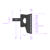 The Boss (Torsion-Flex) Weight Distribution 2-3" Shank (GH-1002)-Drop Hitch-Gen-Y Hitch-Dirty Diesel Customs