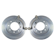 2013-2022 Powerstroke Big Claw HD Performance Rear Rotors (2262033-2)-Brake Rotors-Baer Brakes-Dirty Diesel Customs