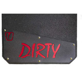Trigger Industries Long-John Mud Flaps (TI-LJ-12-BLK)-Mud Flap-Trigger Industries-Dirty Diesel Customs