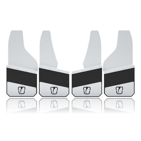 Trigger Industries Standard Height Mud Flaps 12" / Polished Stainless (garage-sale-TI-SH-12-PS)-Mud Flap-Trigger Industries-Dirty Diesel Customs