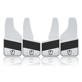 Trigger Industries Standard Height Mud Flaps 13" White (garage-sale-TI-SH-13-W)-Mud Flap-Trigger Industries-Dirty Diesel Customs