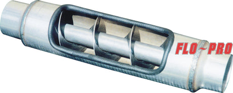 Flo-Pro Twister Muffler continuous spiral dual-path internals