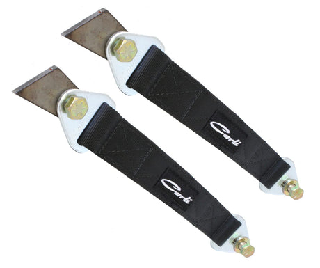 Universal 10" Limit Strap Kit w/ Weld-On Frame Clevis (CS-FLSK2510)-Limiting Straps-Carli Suspension-Dirty Diesel Customs