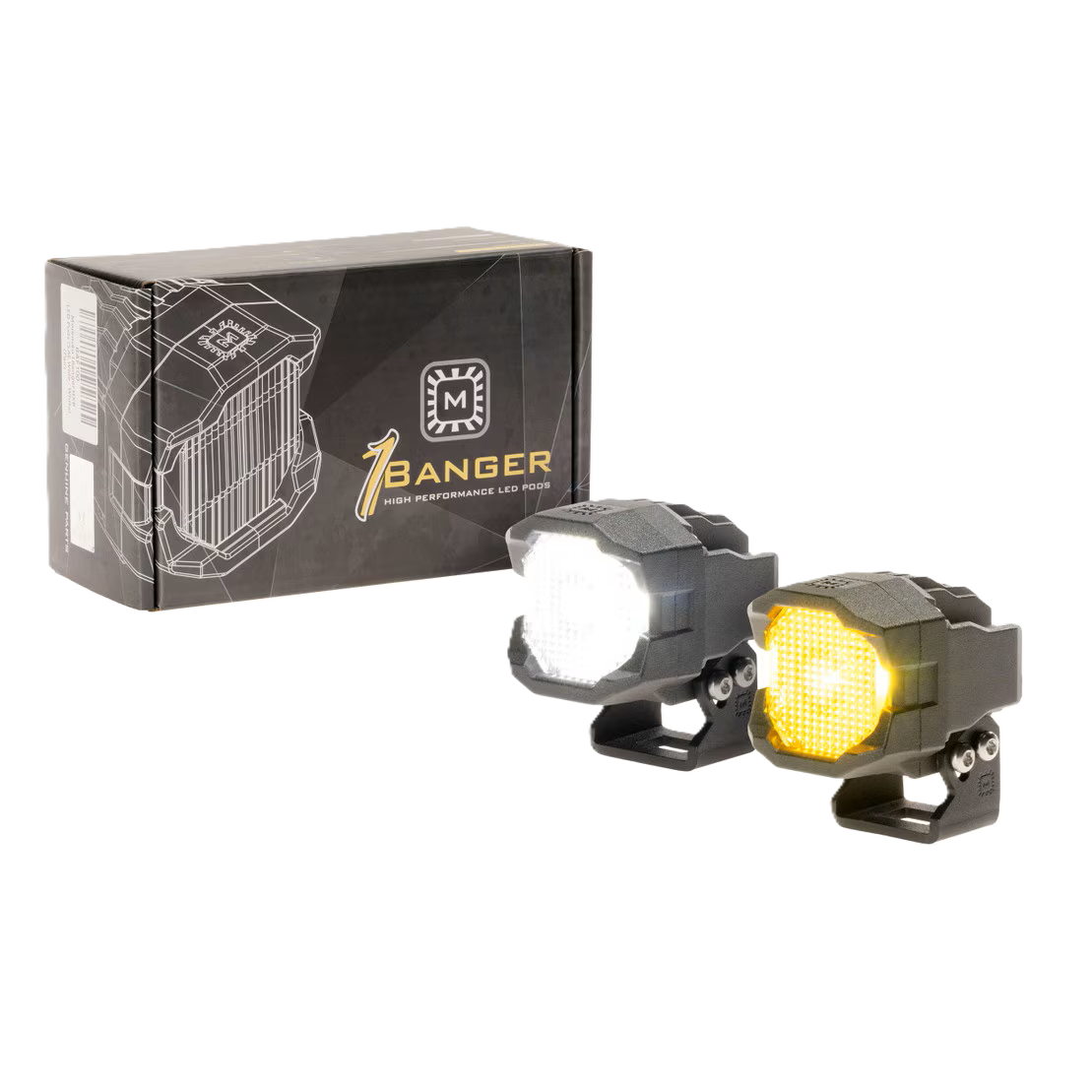Universal 1Banger LED HXB Light Pods (BAF092)-Pod Lights-Morimoto-Dirty Diesel Customs
