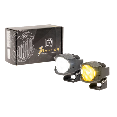 Universal 1Banger LED HXB Light Pods (BAF092)-Pod Lights-Morimoto-Dirty Diesel Customs